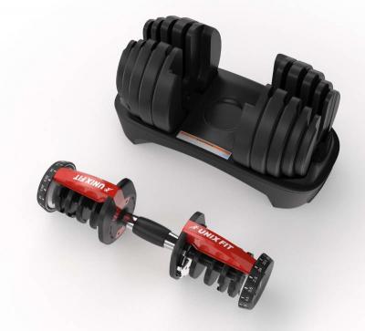 Гантель со ступенчатой регулировкой UNIXFIT 24 кг DBREGU24