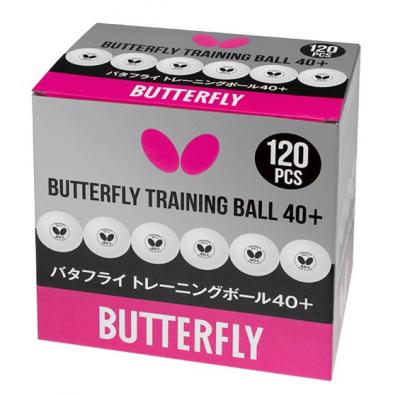 Мячи BUTTERFLY 40+ TRAINING (в упаковке 120 шт)