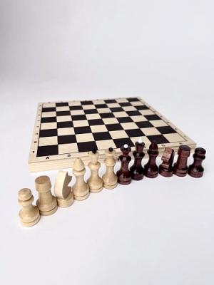 Шахматы обиходные лакированные с доской 290*145*38 (Р-1)