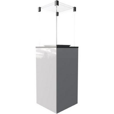 Газовый нагреватель PATIO/M/G31/37MBAR/B - белое стекло, с ручным управлением 89309