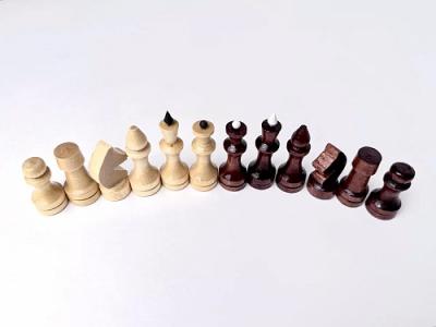 Шахматы обиходные лакированные с доской 290*145*38 (Р-1)