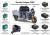 Грузовой электротрицикл Rutrike Гибрид 1500 60V1000W