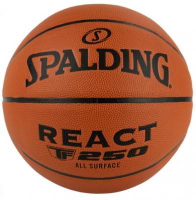 Мяч баскетбольный Spalding TF-250 React, Размер 5