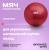 Мяч гимнастический GYM BALL ANTI-BURST, 75 см