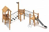 Игровой комплекс (лиственница) дик 2.24.02-Л.И1