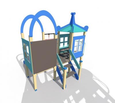 Игровой комплекс серии Лагуна Н-750 ДИО 07030