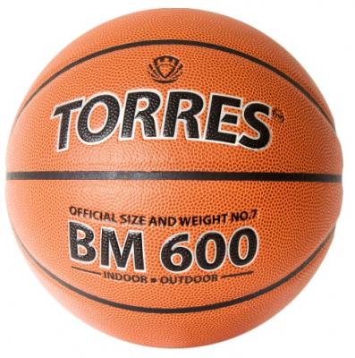 Мяч баскетбольный TORRES BM600, Размер 7