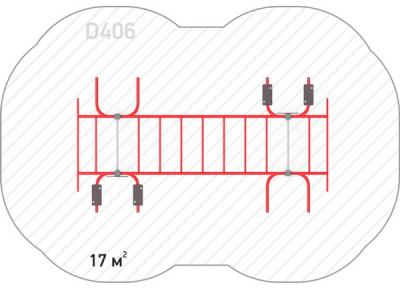 Спортивный комплекс Гимнаст D 406