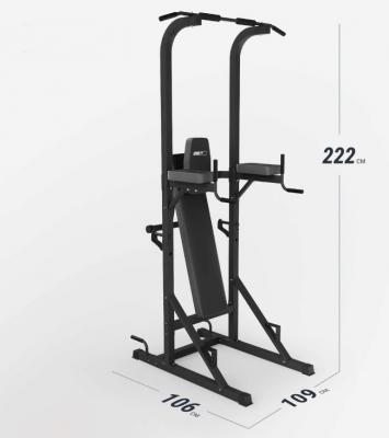 Турник-пресс-брусья со скамьей UNIX Fit POWER TOWER 120P