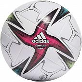 Мяч футбольный ADIDAS Conext 21 Lge арт. GK3489, р.5, 6 пан, FIFA Quality, ТПУ, термосш., бело-синий