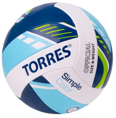 Мяч волейбольный TORRES Simple Color V323115, размер 5