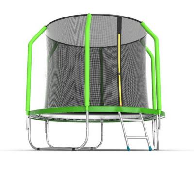 Батут с внутренней сеткой и лестницей EVO Jump Cosmo 8ft