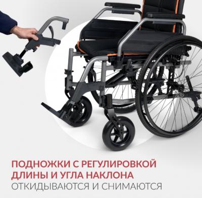 Кресло-коляска Армед 5000 (Цельнолитые, 450 мм)