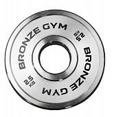 Диск олимпийский BRONZE GYM стальной