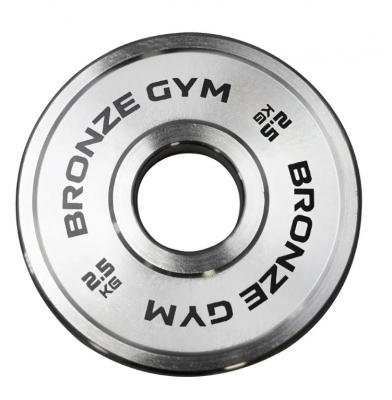 Диск олимпийский BRONZE GYM стальной