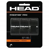 Овергрип Head Prestige Pro (ЧЕРНЫЙ) 282009-BK, 0.55 мм, 3 шт, черный