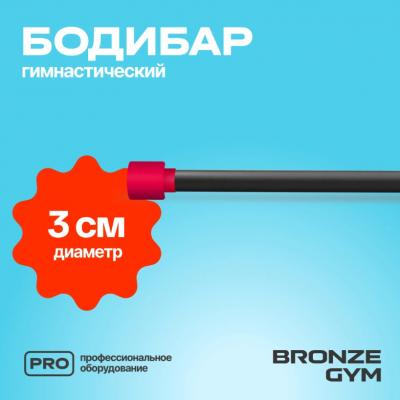 Палка гимнастическая профессиональная BRONZE GYM БОДИБАР