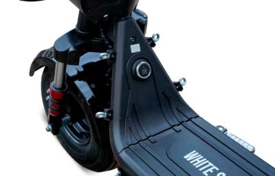 Электротрицикл WHITE SIBERIA TRIKE MINI BLACK 1500W Шоссейные колёса