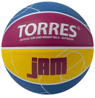 Мяч баскетбольный TORRES Jam B023123, размер 3