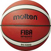 Мяч баскетбольный MOLTEN B6G4000X р. 6, FIBA Appr, 12 пан, композит.кожа (ПУ)