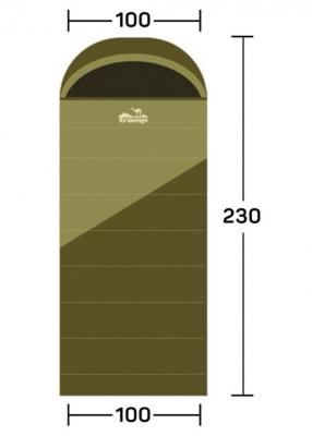 Мешок спальный Tramp Kingwood Wide -25 TRS-053L