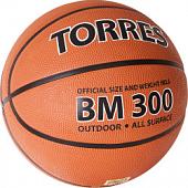 Мяч баскетбольный TORRES BM300 B02016, р.6, резина, нейлон. корд, бут. камера