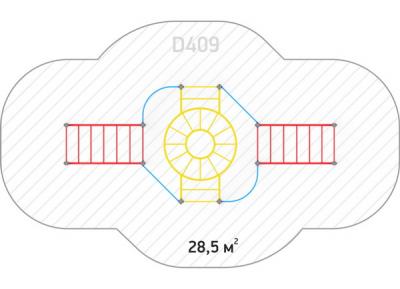 Спортивный комплекс СК Лабиринт D 409