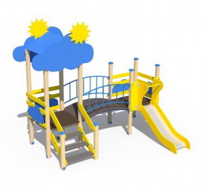 Детский игровой комплекс Облачко Н-750 ДИО 04102