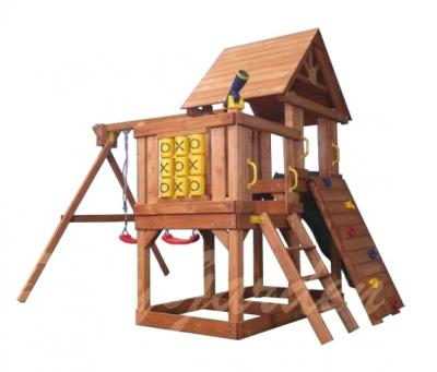 Игровая площадка Green Hill с балконом