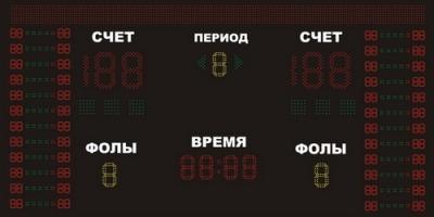 Электронное табло для баскетбола №4