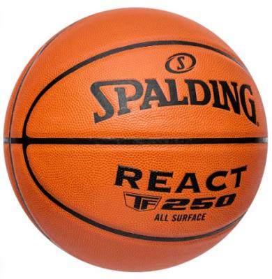 Мяч баскетбольный Spalding TF-250 React, Размер 5
