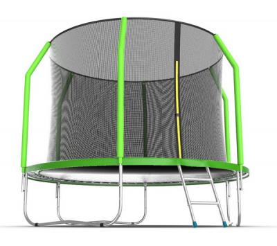 Батут с внутренней сеткой и лестницей EVO Jump Cosmo 10ft