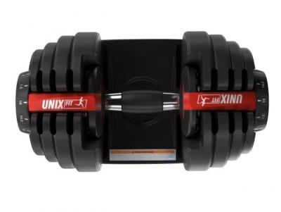 Гантель со ступенчатой регулировкой UNIX Fit 40 кг