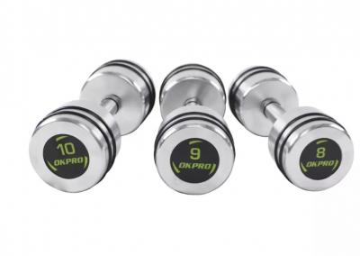 Гантель хромированная (1-10 кг) OKPRO OK1025A