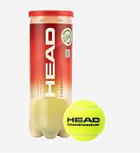Мяч для большого тенниса HEAD Championship 3B, упаковка 3 мяча, ITF 575301/575203