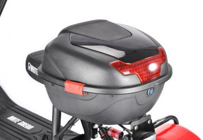 Электротрицикл WHITE SIBERIA TRIKE MINI RED 1500W Шоссейные колёса