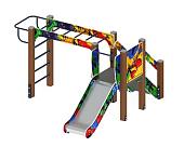 Игровой комплекс Карапуз (Граффити)  Н=750 ДИК 1.001.02-03