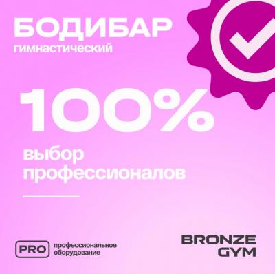 Палка гимнастическая профессиональная BRONZE GYM БОДИБАР