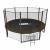 Батут UNIX line Black&Brown (outside) 8 ft