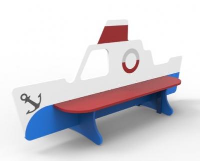 Лавочка детская Кораблик Л-52.15