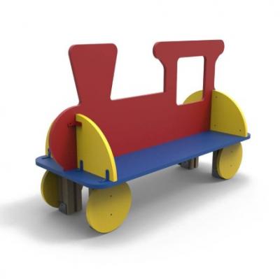 Лавочка детская Паровозик Л-52.03-02