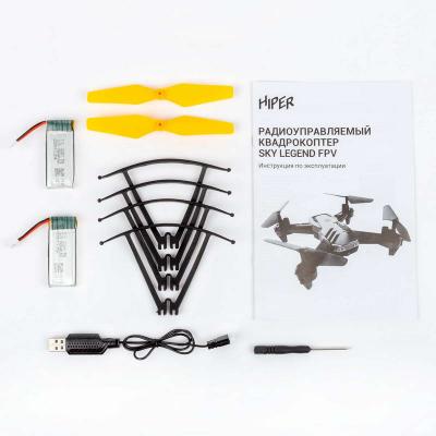 Радиоуправляемый квадрокоптер HIPER  "SKY LEGEND FPV" (WiFi камера)