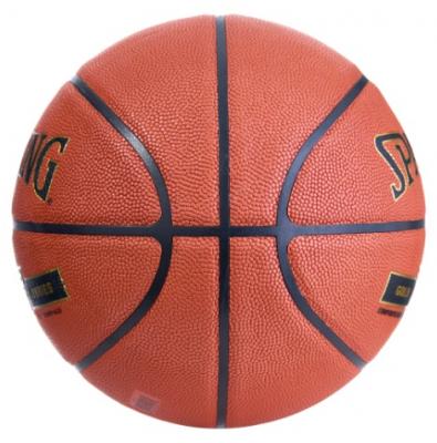 Мяч баскетбольный Spalding Gold TF, микрофибра, Размер 7