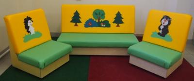 Полумягкая мебель Сказка