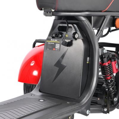 Электротрицикл WHITE SIBERIA PRO TRIKE 3000W RED