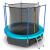 Батут с внутренней сеткой и лестницей + нижняя сеть EVO JUMP Internal диаметр 12ft (Wave/Sky)