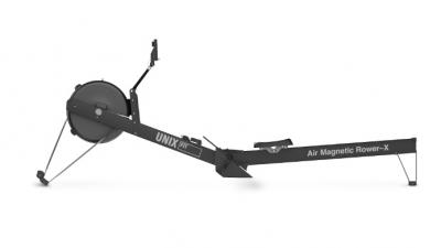 Гребной тренажер UNIX Fit PRO Air Magnetic Rower-X Black