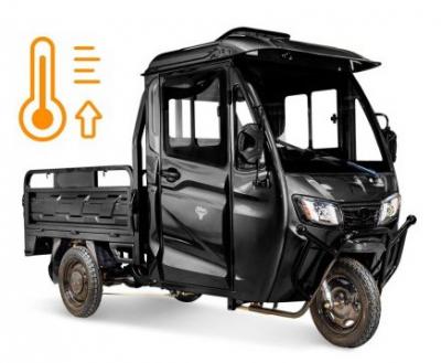 Грузовой электротрицикл Rutrike КАРГО Кабина обогрев 1500 60V1000W
