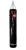 Боксерский мешок ПВХ 180х35 black edition HBP4 BE