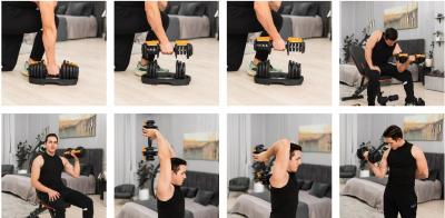 Гантель регулируемая 12,5 кг Genau Best Dumbbell